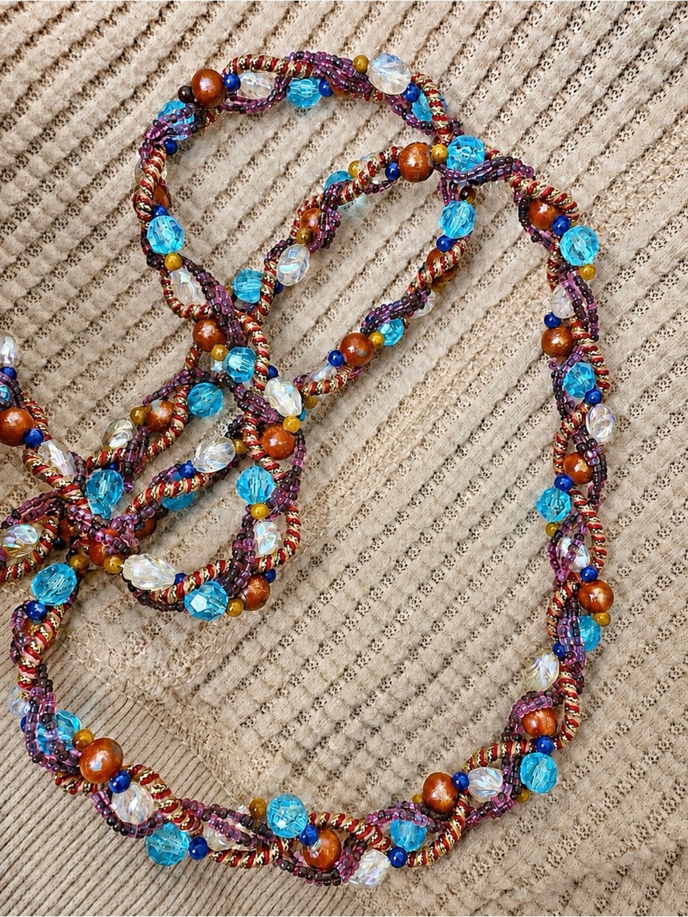Mary Frances Multicolor Beaded Floral Crossbody with Sculptural Flower Detail - Picture 6 of 10